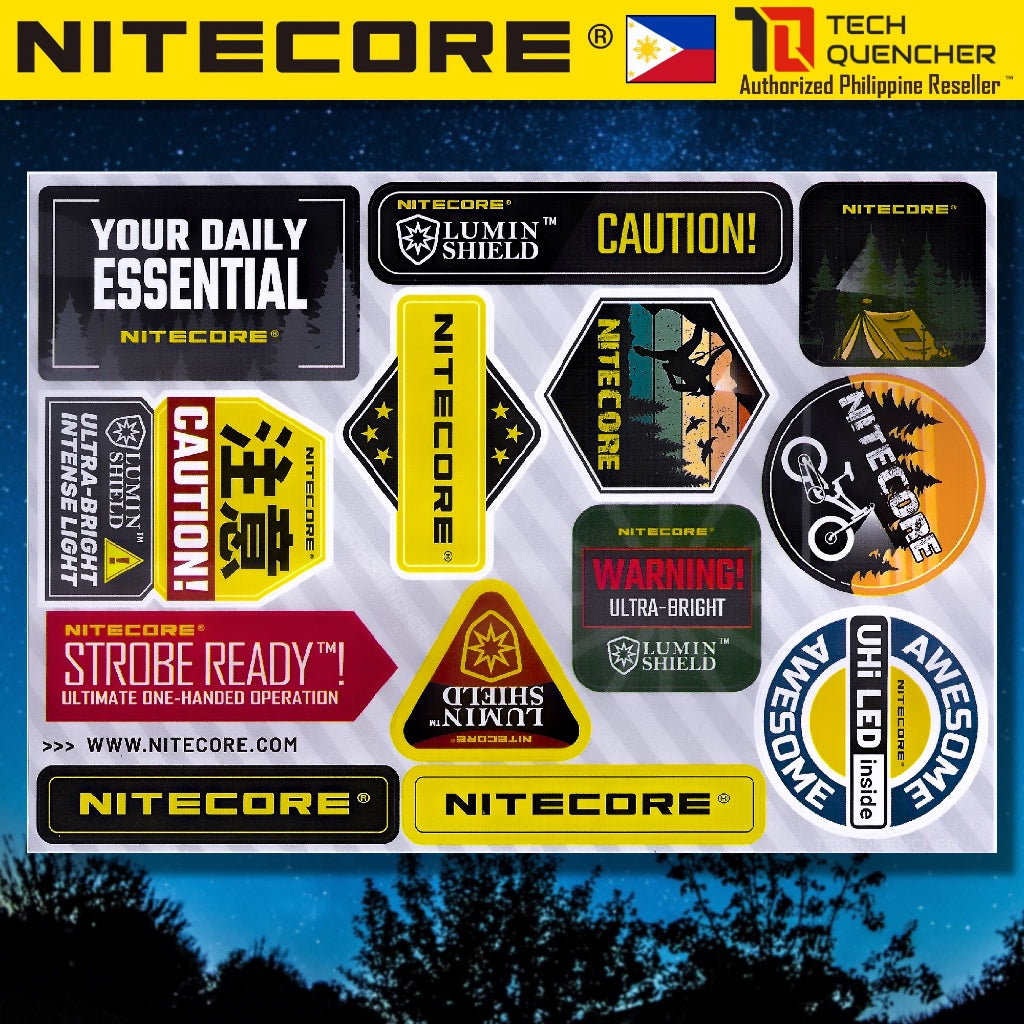 Nitecore Sticker - Original Design by Nitecore - Stickers