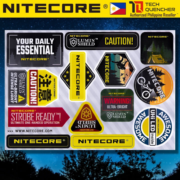 Nitecore Sticker - Original Design by Nitecore - Stickers