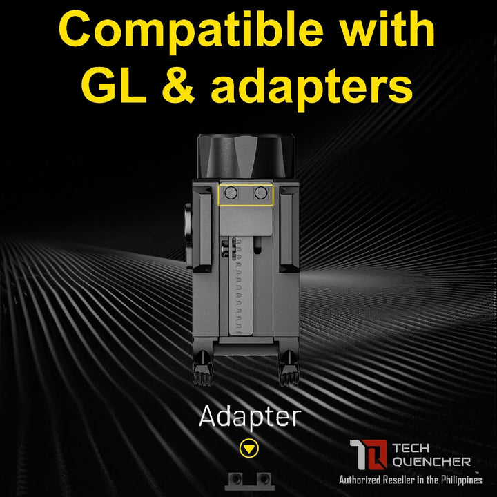 Nitecore NPL27 Flashlight 410 Meters - 650 Lumens - 500mAh Magnetic Charging Removable Battery - 73g