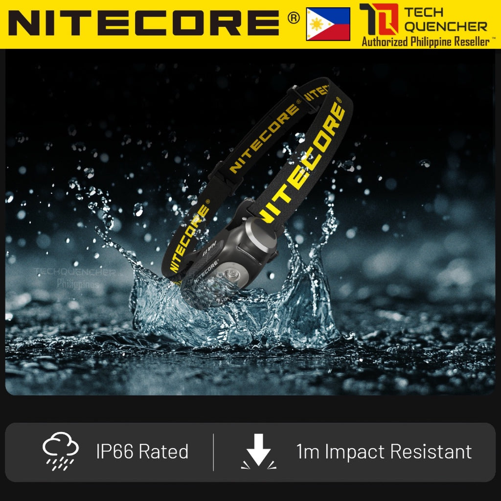 Nitecore HA11 V2 Headlamp 240 Lumens - 1x AA Battery - Floodlight & Redlight - IP66 - Lightweight