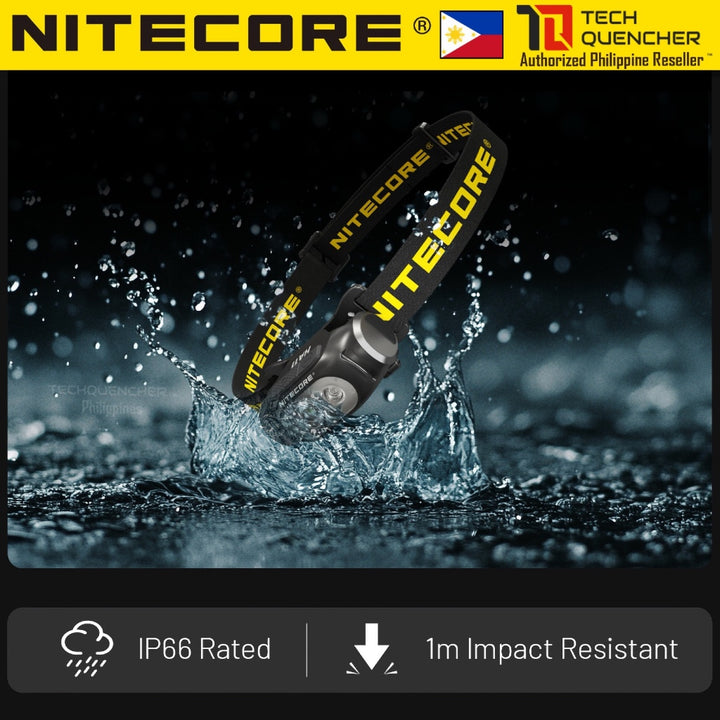 Nitecore HA11 V2 Headlamp 240 Lumens - 1x AA Battery - Floodlight & Redlight - IP66 - Lightweight