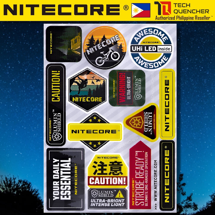 Nitecore Sticker - Original Design by Nitecore - Stickers