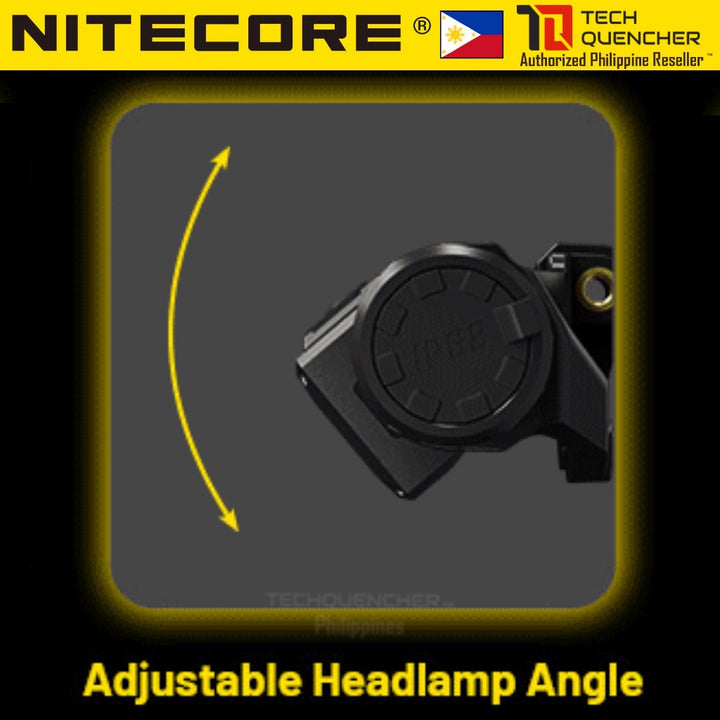 Nitecore BM06 Bike Mount for Headlamp - HC65 UHE - HC60 UHE - Mountain Bike -Sports Camera Interface