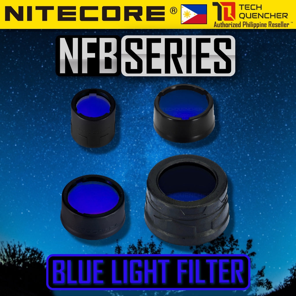 Nitecore Flashlight Filter - NFR - NFB - NFG - NFD - Diffuser - Red ...