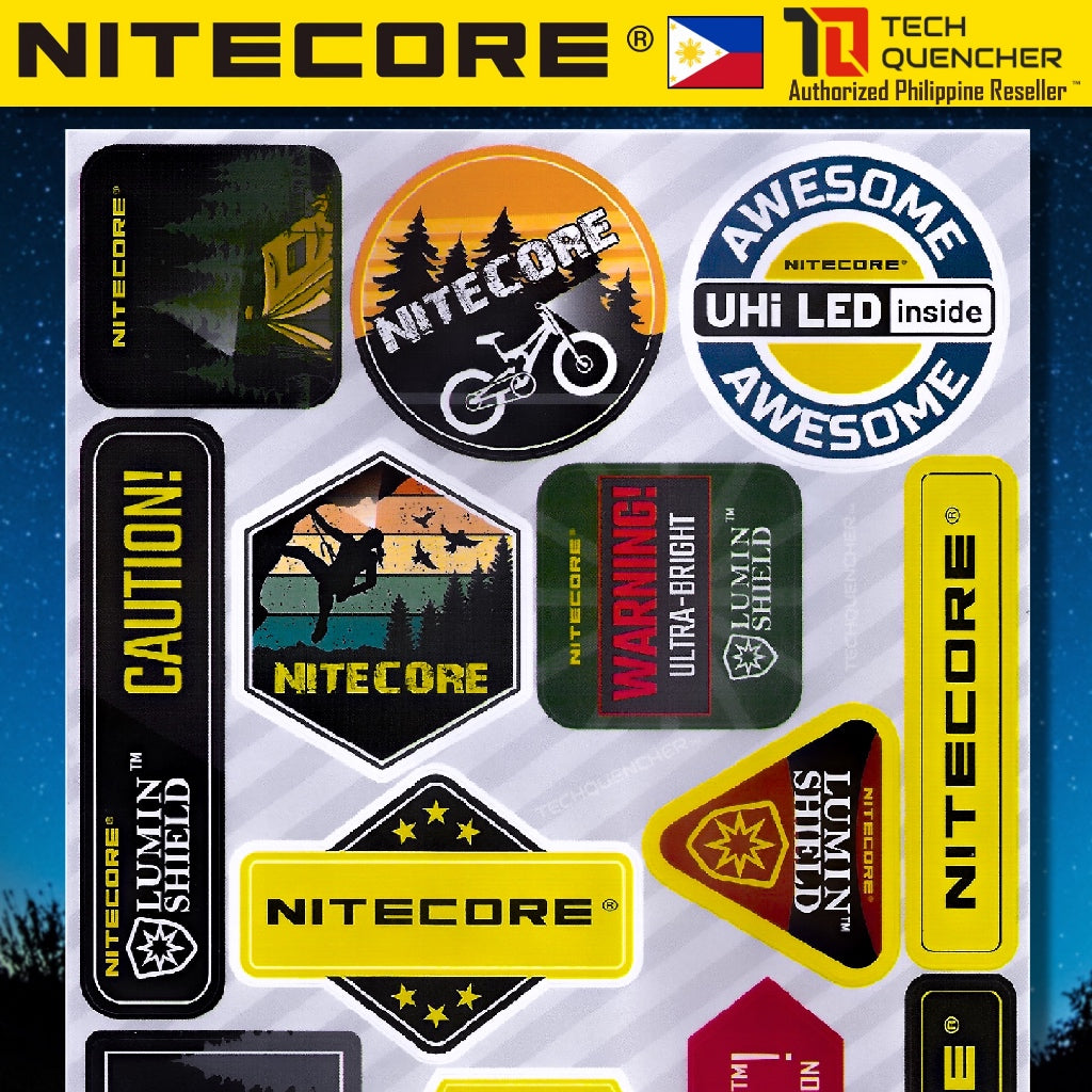 Nitecore Sticker - Original Design by Nitecore - Stickers