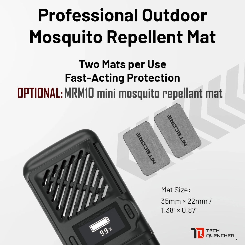 Nitecore EMR23 Electronic Mosquito Repeller + 8000mAh Powerbank - USB-C Fast Charging - OLED - IPX5