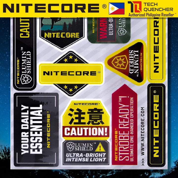 Nitecore Sticker - Original Design by Nitecore - Stickers