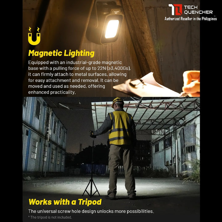 Nitecore NWL30 Outdoor Work Light - 3000 Lumens - Mosquito Repeller - 18000mAh Powerbank - USB-C