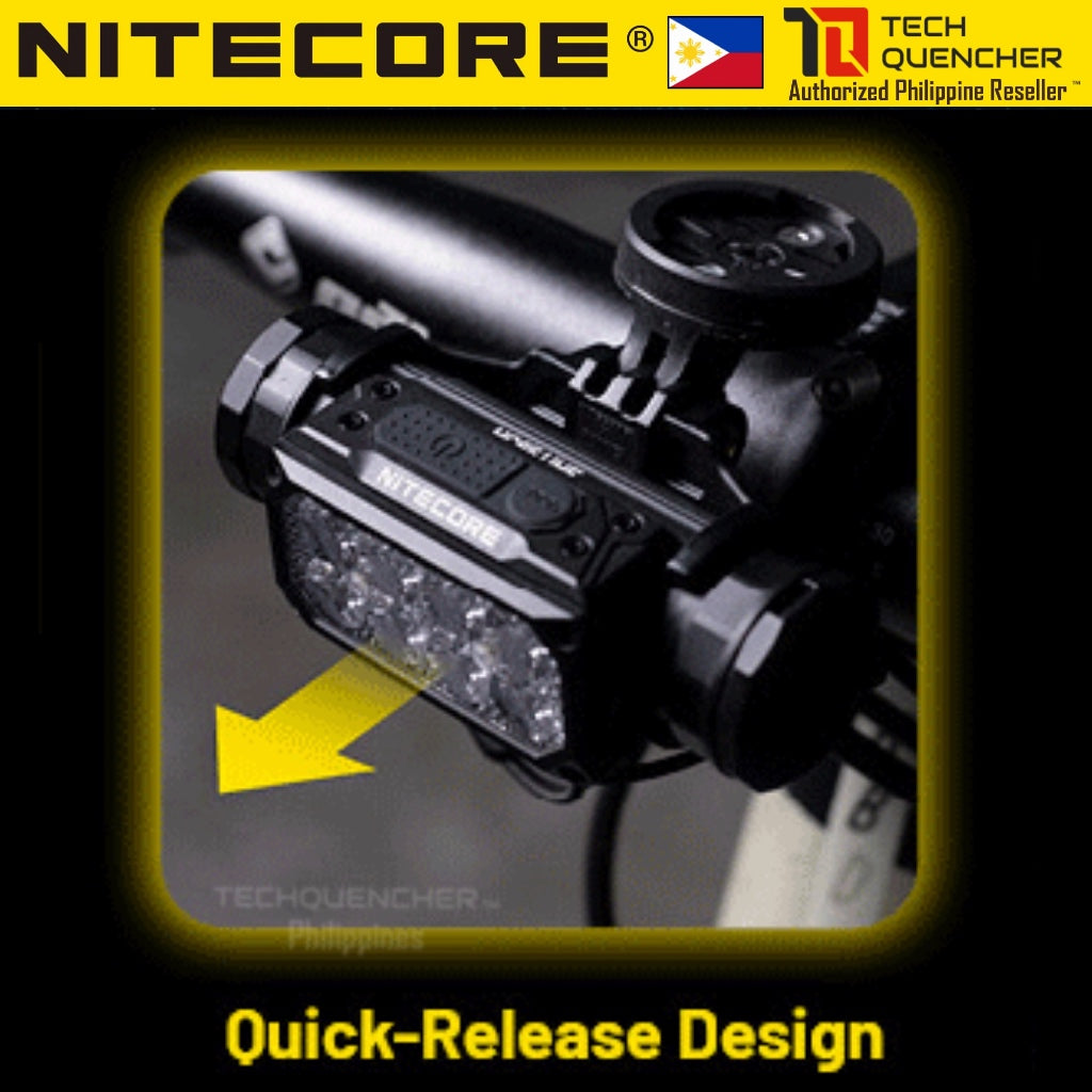 Nitecore BM06 Bike Mount for Headlamp - HC65 UHE - HC60 UHE - Mountain Bike -Sports Camera Interface