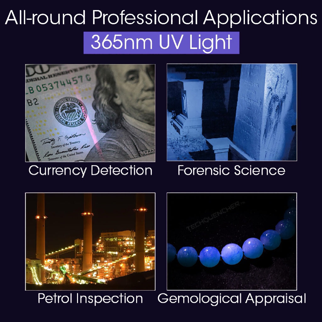 Nitecore TIKI UV Flashlight - 1000mW UV + High CRI White LED - USB-C Rechargeable - Keychain Light