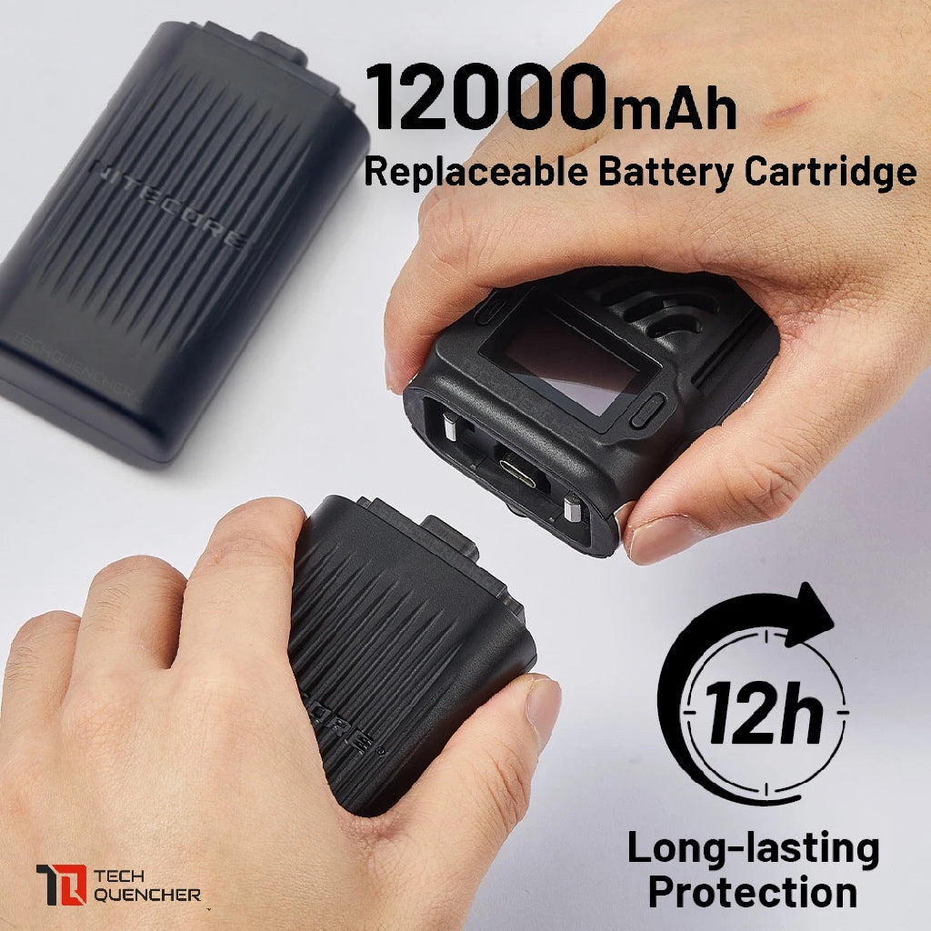 Nitecore EMR25 Electronic Mosquito Repeller + 12000mAh Powerbank + Ultrasonic - USB-C Fast Charging