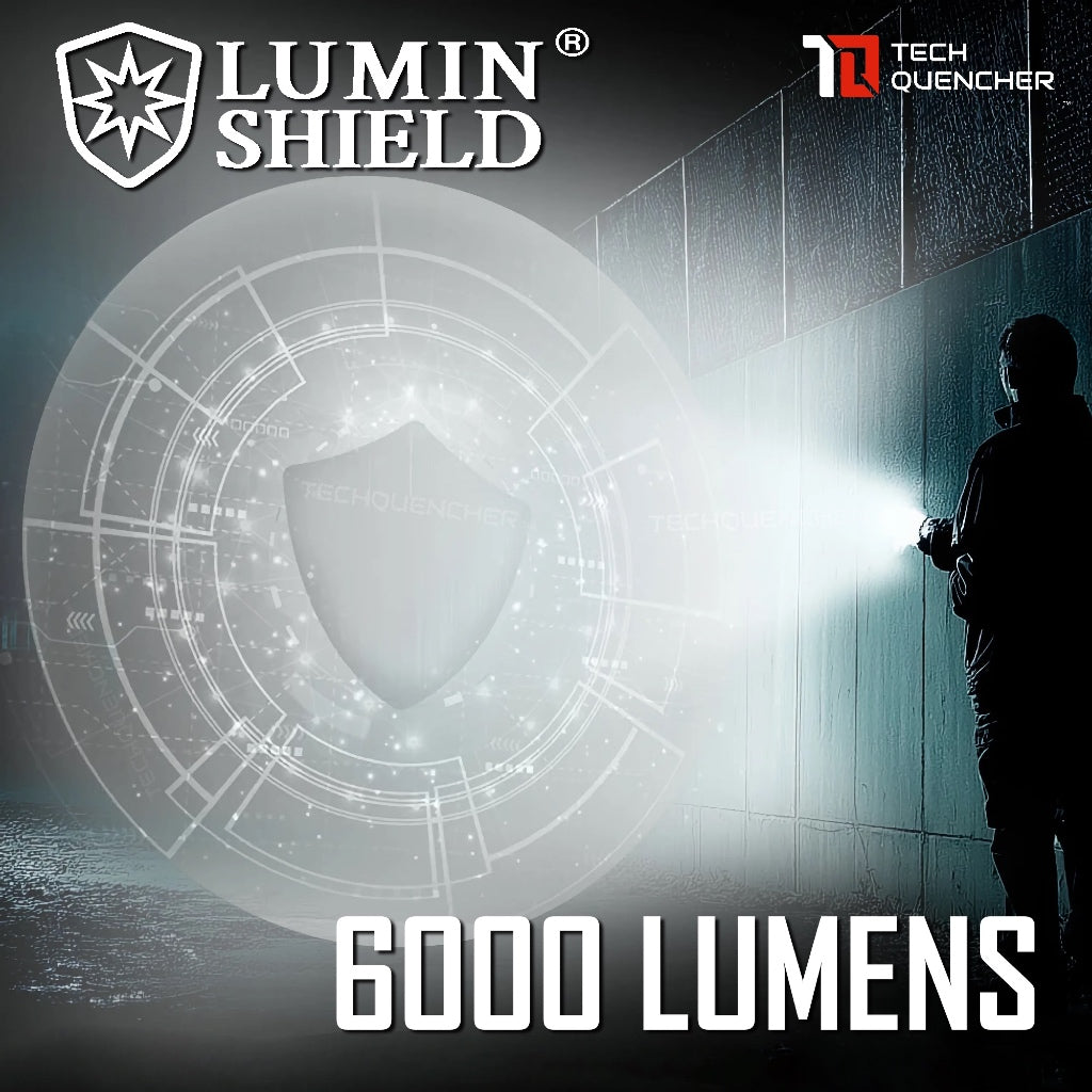 Nitecore EX7 Flashlight - 6000 Lumens - Lumin Shield- Variable Beam - Removable Battery -Strobe-IP68