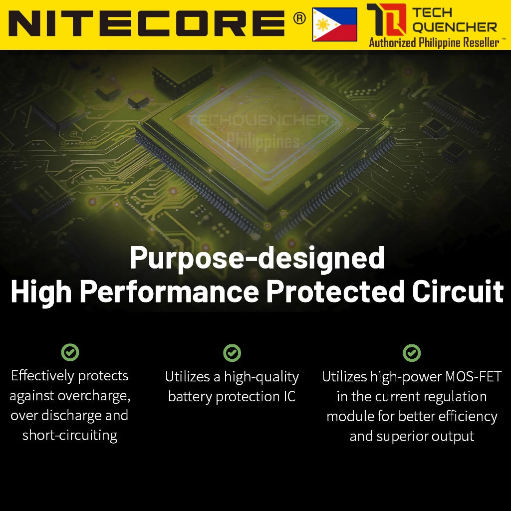 Nitecore NL2155HP 5500mAh Battery - 20A - 21700 High Performance Rechargeable Li-ion Battery - IPX6
