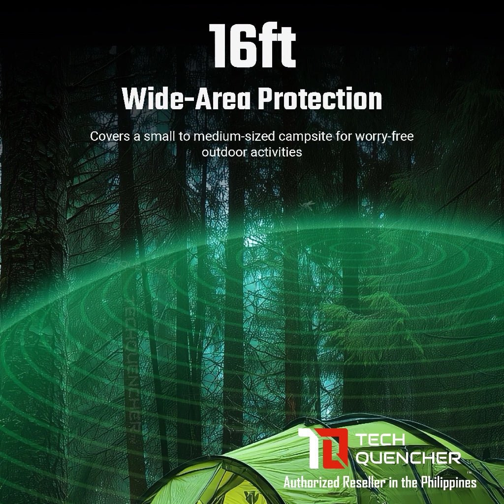 Nitecore EMR16 Portable Electronic Repeller - USB-C Fast Charging - 5200mAh Built-In Battery - IPX5