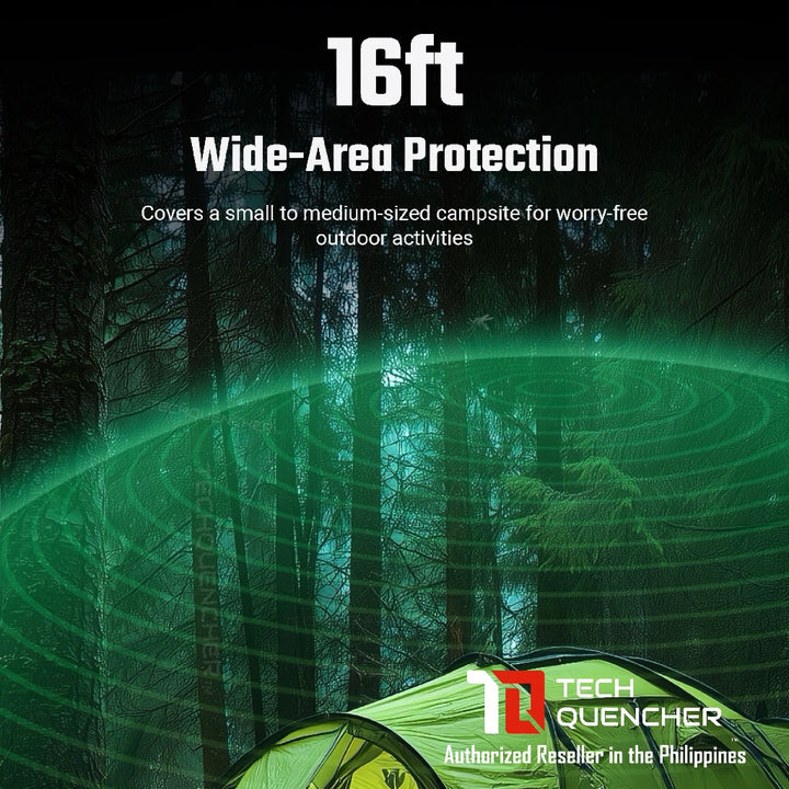 Nitecore EMR16 Portable Electronic Repeller - USB-C Fast Charging - 5200mAh Built-In Battery - IPX5