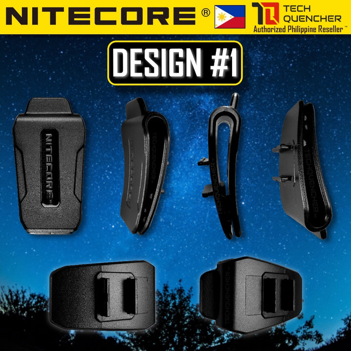 Nitecore Multipurpose Clip - Adjustable - Compatible with Selected Nitecore Products and Headlamps