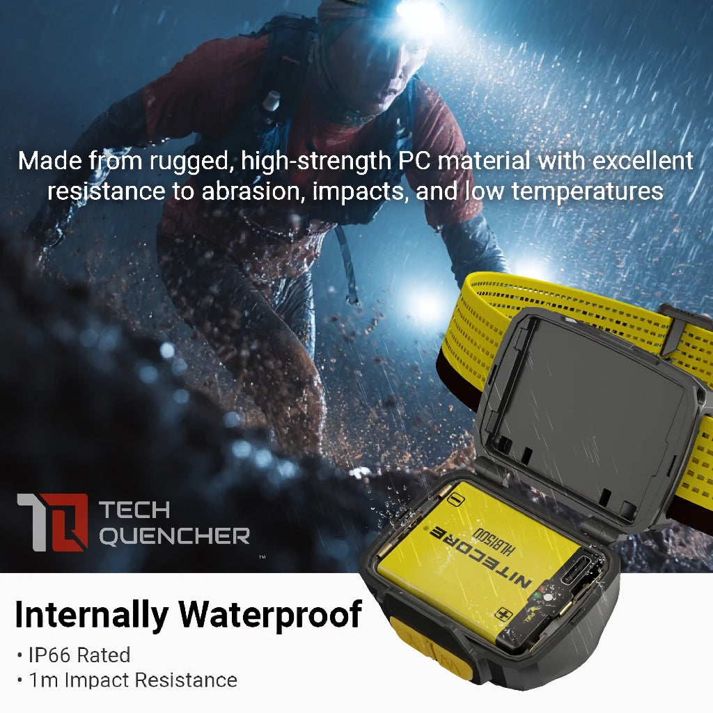 Nitecore UT27 GEN4 Headlamp 800 Lumens - Multi Color Temperature - High CRI - Dual Battery Option
