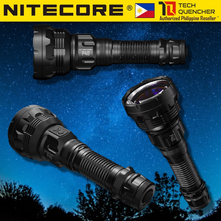 Nitecore P40 LEP Flashlight - 2900 Meters - 2000 Lumens - Adaptive Cruise Mode- 5500mAh- USB-C -IP68