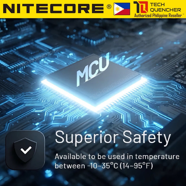 Nitecore Carbo 10000 GEN2- Carbon Fiber Powerbank - 10000mAh - 30W Output- IPX8 - Magnesium Heatsink