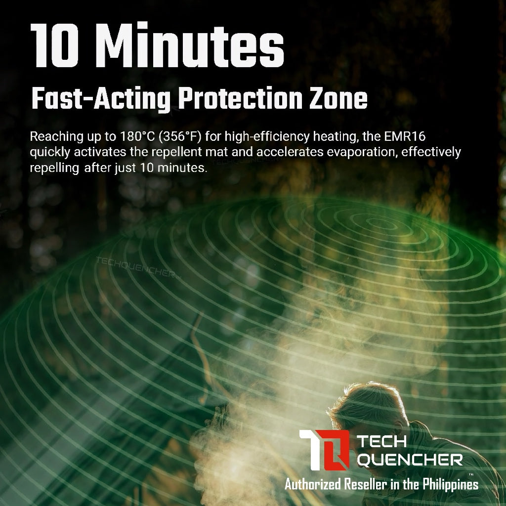 Nitecore EMR16 Portable Electronic Repeller - USB-C Fast Charging - 5200mAh Built-In Battery - IPX5