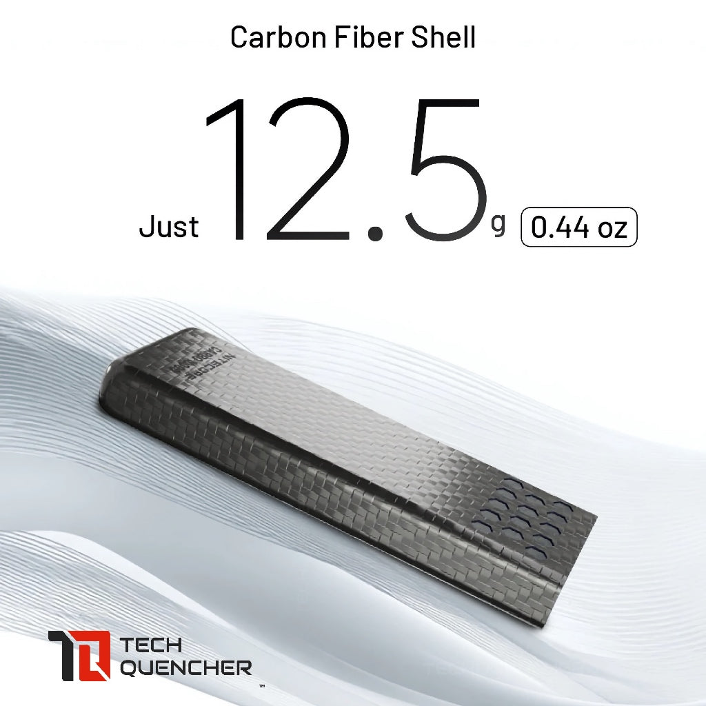 Nitecore Carbo 10000 GEN2- Carbon Fiber Powerbank - 10000mAh - 30W Output- IPX8 - Magnesium Heatsink