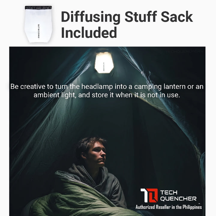 Nitecore UT27 GEN4 Headlamp 800 Lumens - Multi Color Temperature - High CRI - Dual Battery Option