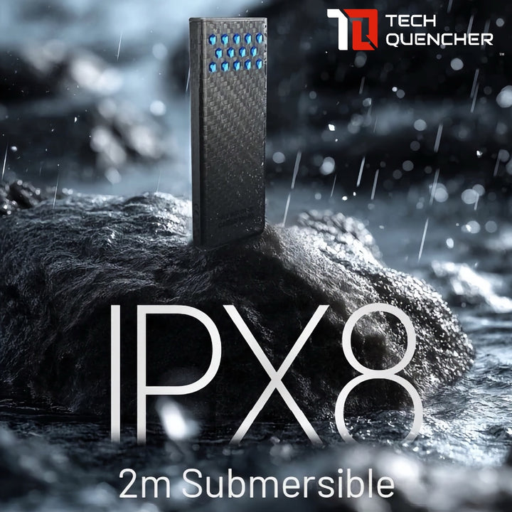 Nitecore Carbo 10000 GEN2- Carbon Fiber Powerbank - 10000mAh - 30W Output- IPX8 - Magnesium Heatsink