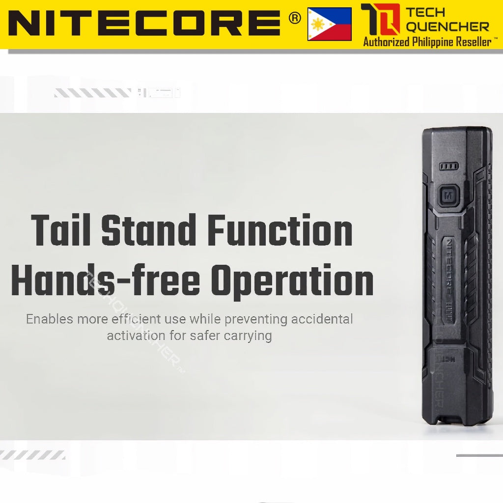 Nitecore EDC07 Flashlight - 1500 Lumens - High CRI Three Color Temperature - USB-C - 70grams - IP67