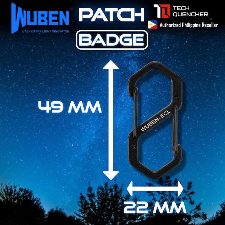 Wuben Aluminum Carabiner Snap Hook - Lightweight
