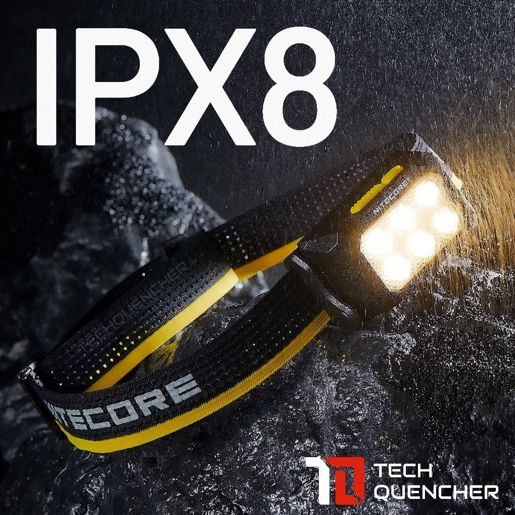 Nitecore HA29 UHE Headlamp - 1200 Lumens - MCT- Modular Battery - All Weather - Magnesium Heat Sink