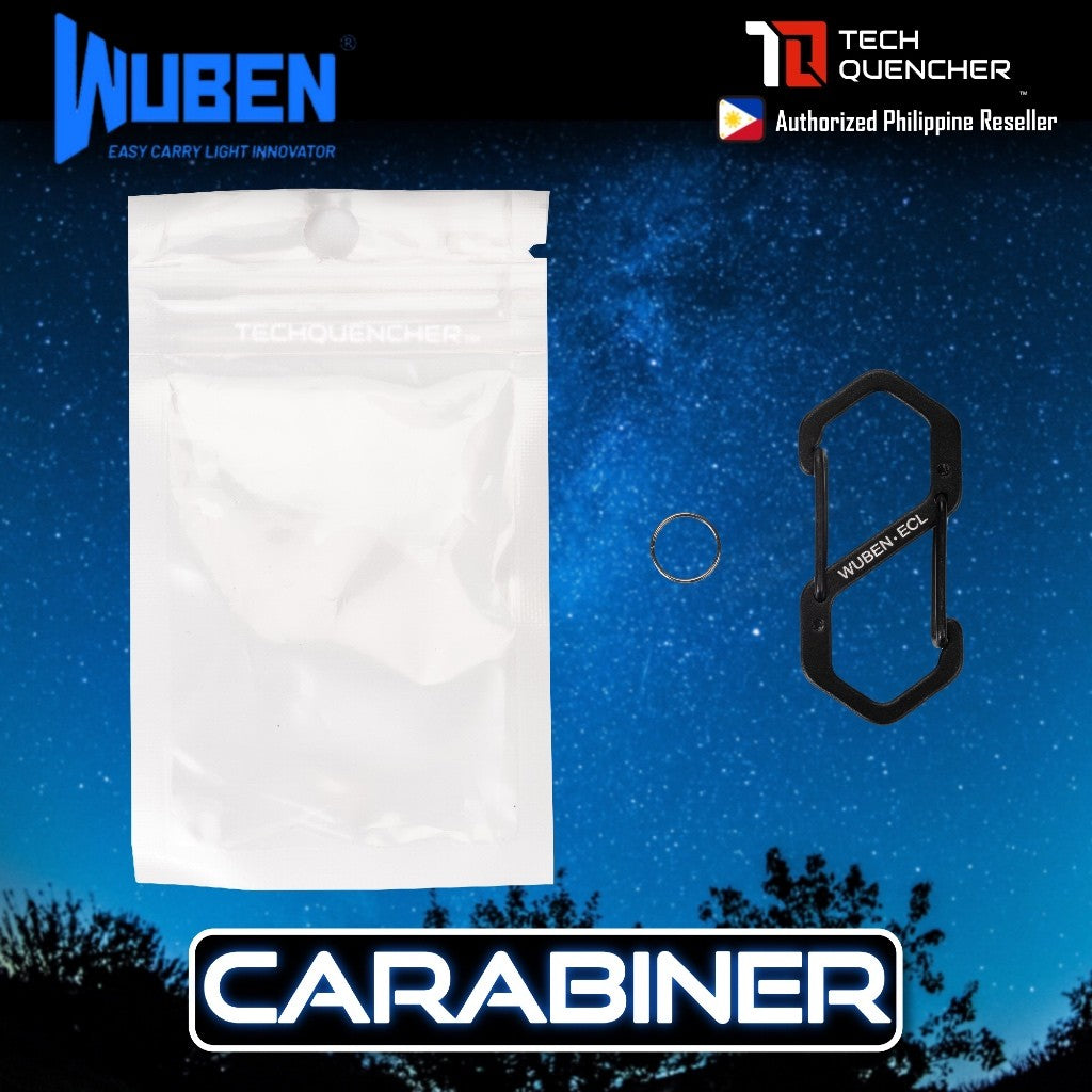 Wuben Aluminum Carabiner Snap Hook - Lightweight