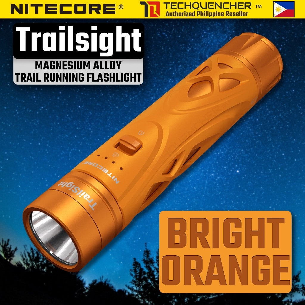 Nitecore TrailSight Flashlight - 1200 Lumens - Magnesium Alloy - USB-C Rechargeable Battery - IP68