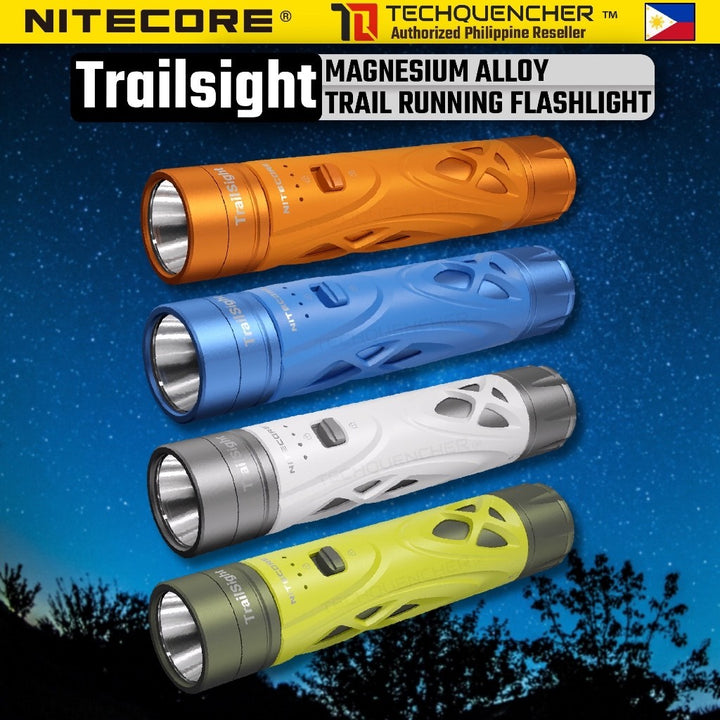 Nitecore TrailSight Flashlight - 1200 Lumens - Magnesium Alloy - USB-C Rechargeable Battery - IP68