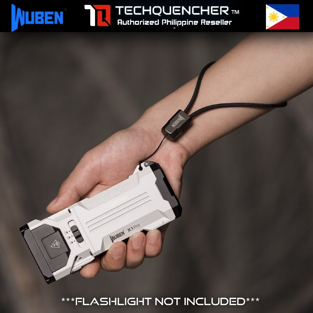 Wuben Charging Lanyard - Zinc Alloy - USB-C to USB-C - Braided Cable - PD Fast Charging - 3A 60W