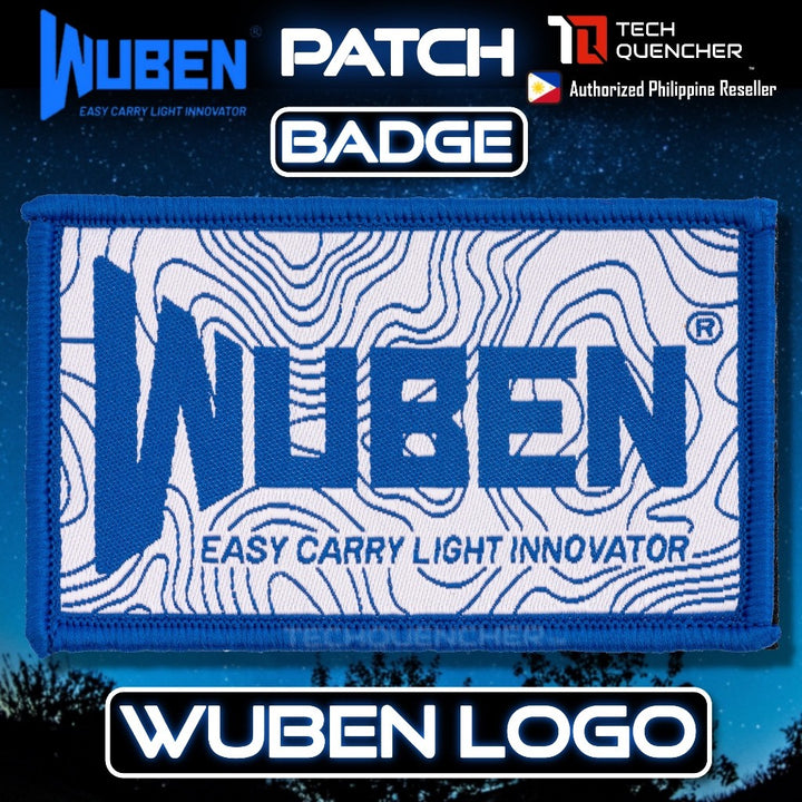 Wuben Patch - Morale Patch - Embroidered Badge - For Bag Backpack Caps Vest Slingbag