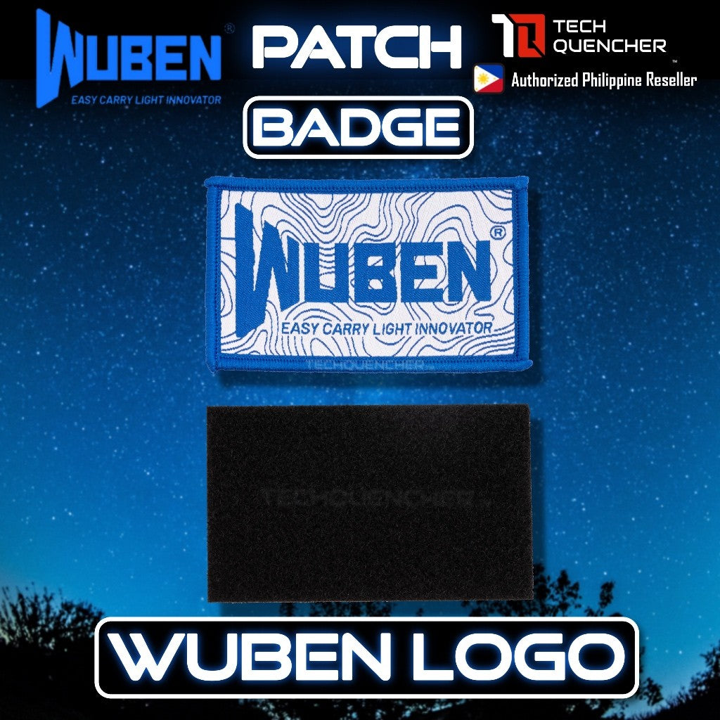 Wuben Patch - Morale Patch - Embroidered Badge - For Bag Backpack Caps Vest Slingbag