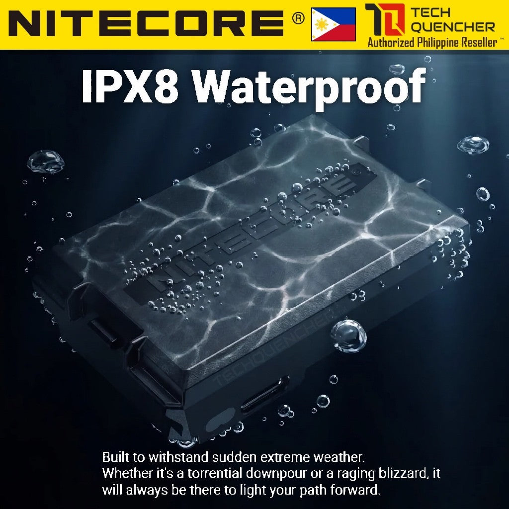 Nitecore HLB2500 Battery - 2500mAh - USB-C Rechargeable - IPX8 - For HA29 UHE and HA27 UHE