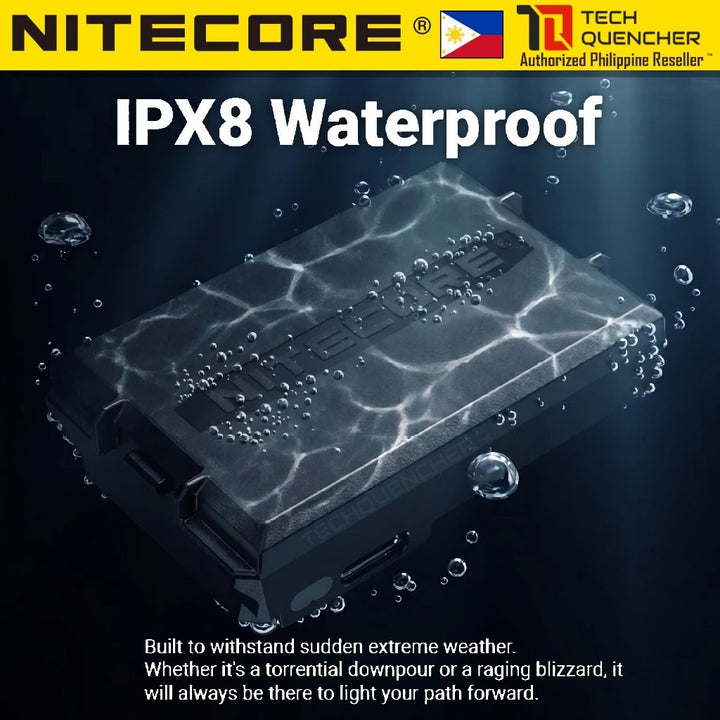 Nitecore HLB2500 Battery - 2500mAh - USB-C Rechargeable - IPX8 - For HA29 UHE and HA27 UHE