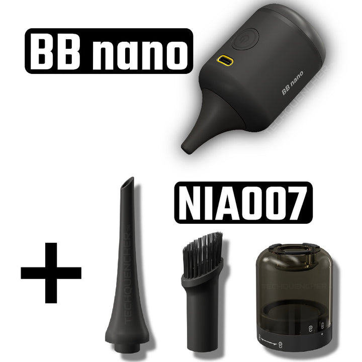 Nitecore BB Nano - Portable Blower - Built-In Rechargeable Battery - Camera Cleaning + Vacuum -USB-C