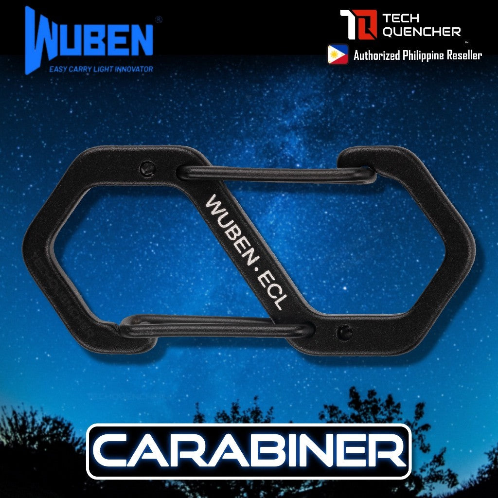 Wuben Aluminum Carabiner Snap Hook - Lightweight