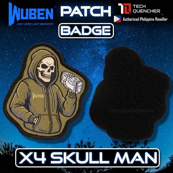 Wuben Patch - Morale Patch - Embroidered Badge - For Bag Backpack Caps Vest Slingbag