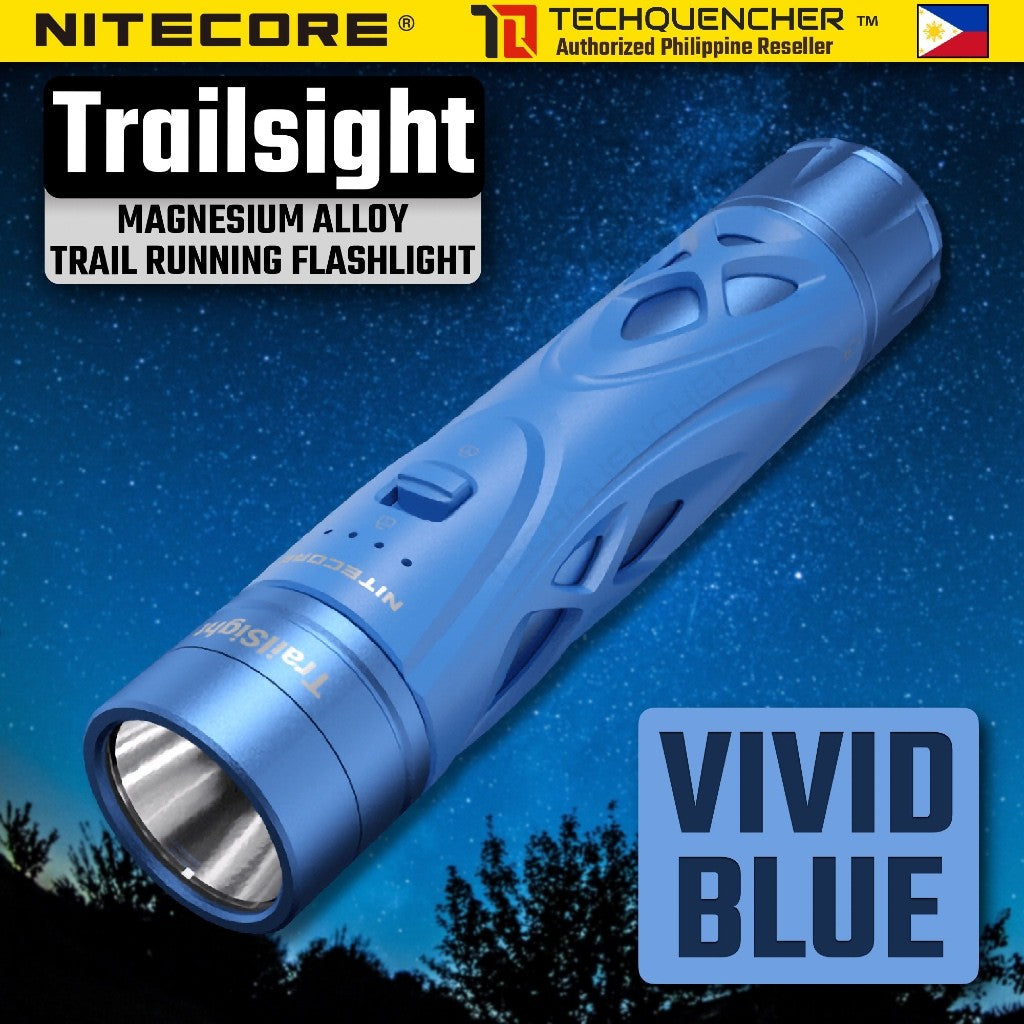 Nitecore TrailSight Flashlight - 1200 Lumens - Magnesium Alloy - USB-C Rechargeable Battery - IP68