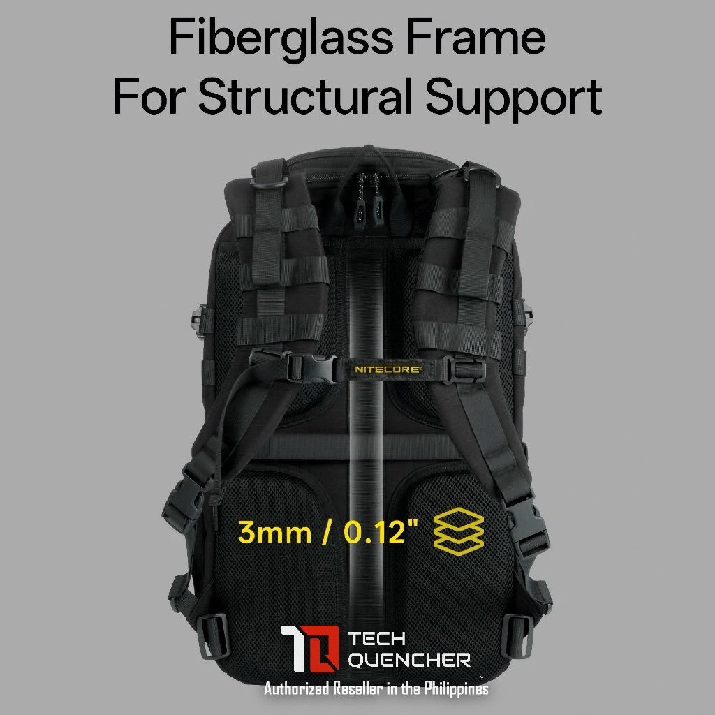 Nitecore BP24 Backpack 24L - 500D Cordura® Fabric - Modular Expansion- YKK zippers - 15 inch Laptop