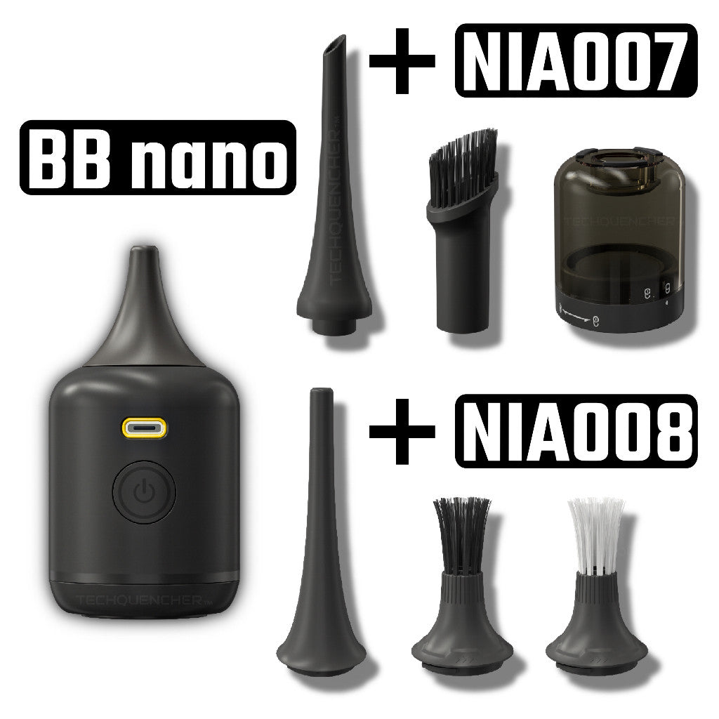 Nitecore BB Nano - Portable Blower - Built-In Rechargeable Battery - Camera Cleaning + Vacuum -USB-C