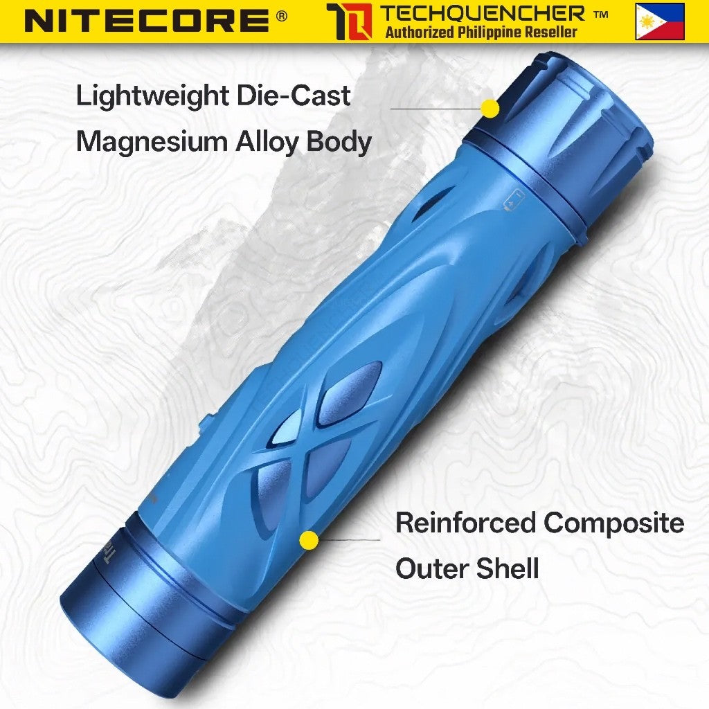 Nitecore TrailSight Flashlight - 1200 Lumens - Magnesium Alloy - USB-C Rechargeable Battery - IP68