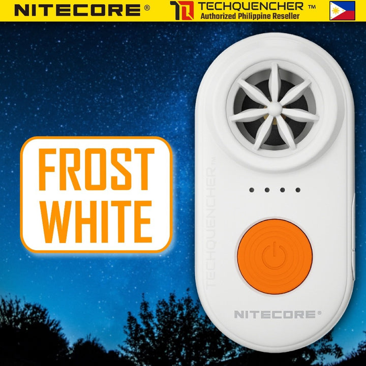 Nitecore NWE10 Electronic Outdoor Whistle - 126dB - 80h Runtime - IPX7 - USB-C Rechargeable Battery