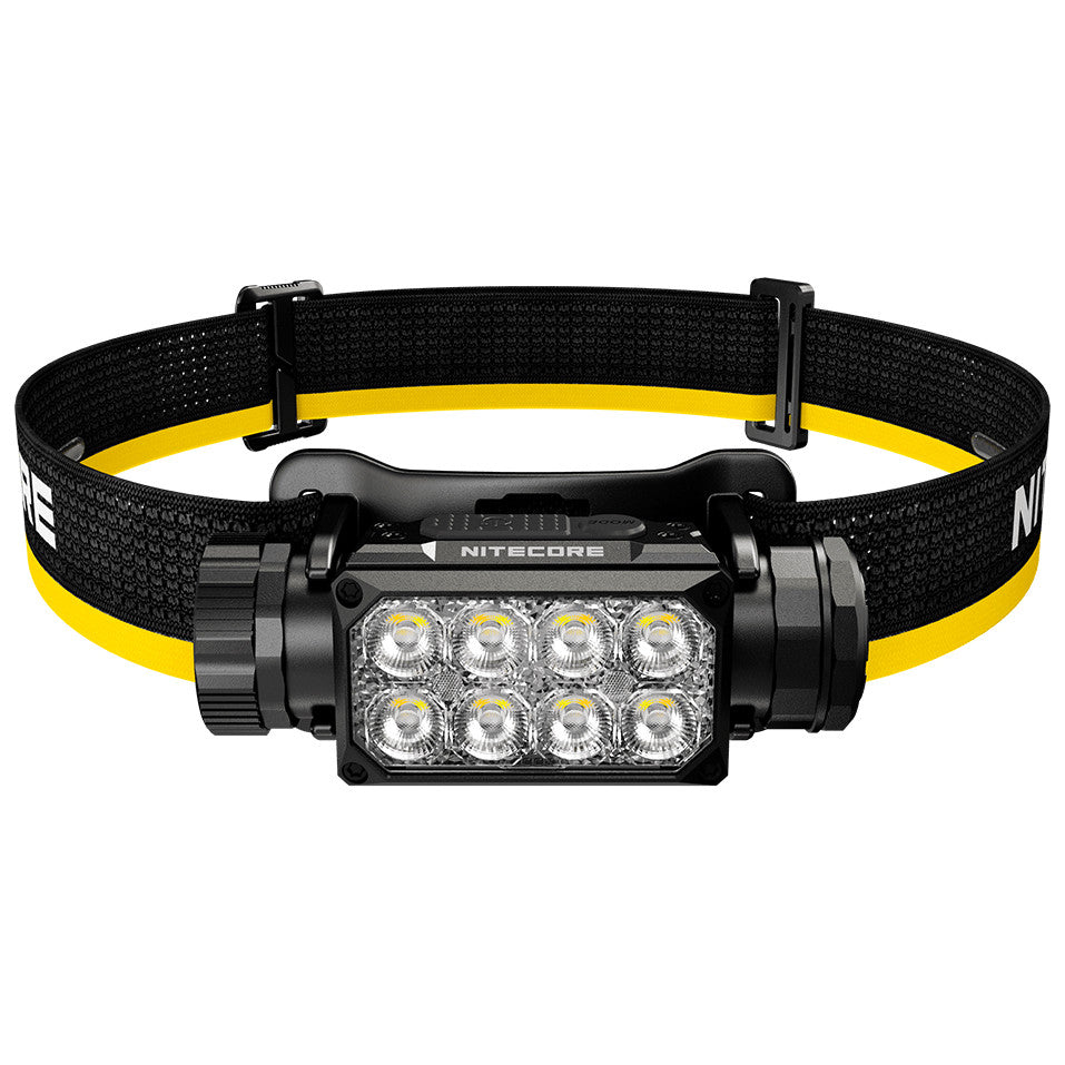 Nitecore HC65 MCT Headlamp 2000 Lumens - USB-C Rechargeable - 4000mAh Battery - 258 meter - IP68