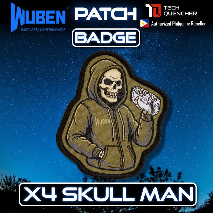 Wuben Patch - Morale Patch - Embroidered Badge - For Bag Backpack Caps Vest Slingbag