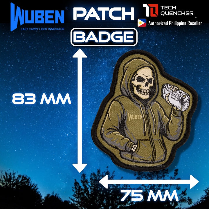 Wuben Patch - Morale Patch - Embroidered Badge - For Bag Backpack Caps Vest Slingbag
