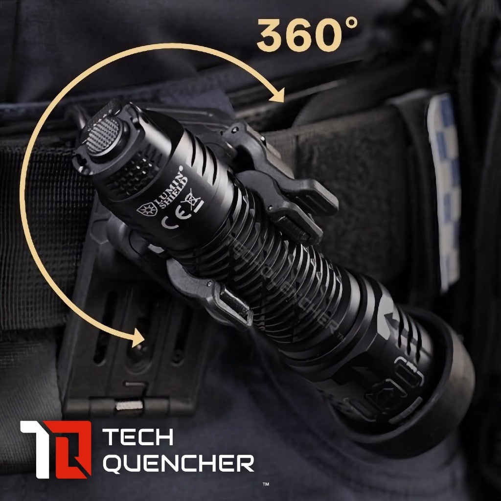 Nitecore NTH29 Flashlight Holster - Belt Holster - Adjustable - Rotating - For P27iX P20iX and more